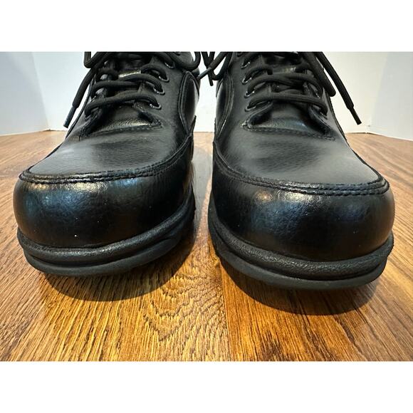 Rockport Men’s Eureka Leather Walking Shoes Black Size 13 Classic Comfort - Picture 4 of 11